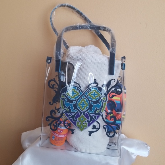 Brighton Handbags - Brighton PVC summer tote, Beach bag